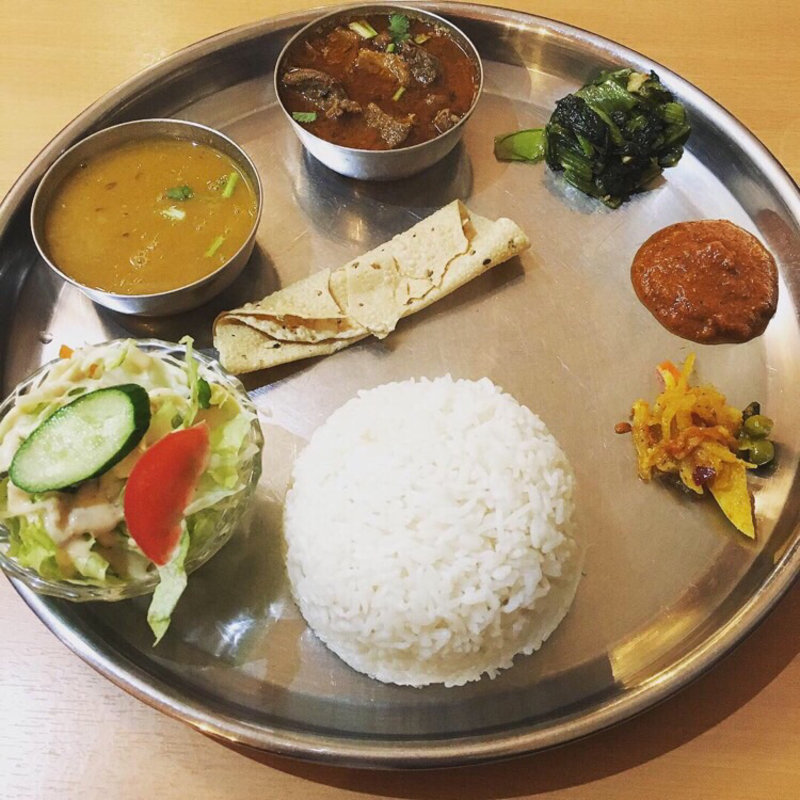 ダルバートセット(ミテリキッチン)