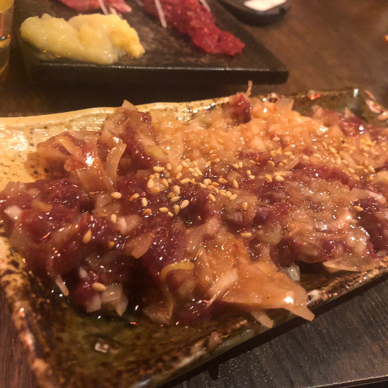 たたき(馬の串ん)