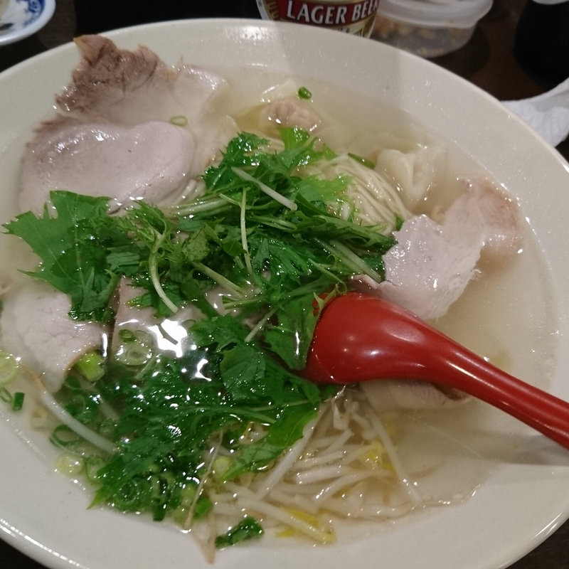 ワンタン麺(揚子江ラーメン 名門 )