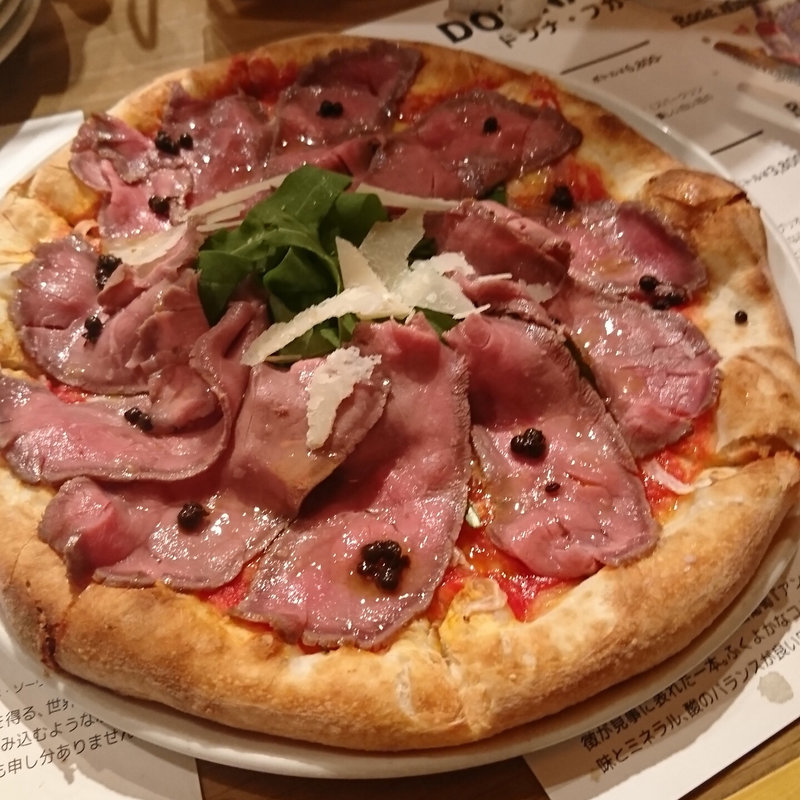 ローストビーフピザ(ビッレリア&ピッツェリア ルーチェ （LUCE）)