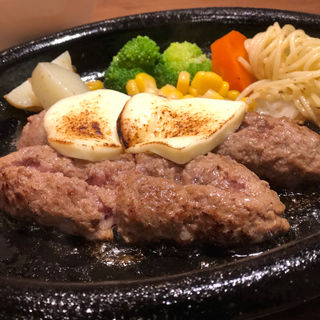 黒毛和牛ハンバーグ(グリルアラベル 横浜本店)
