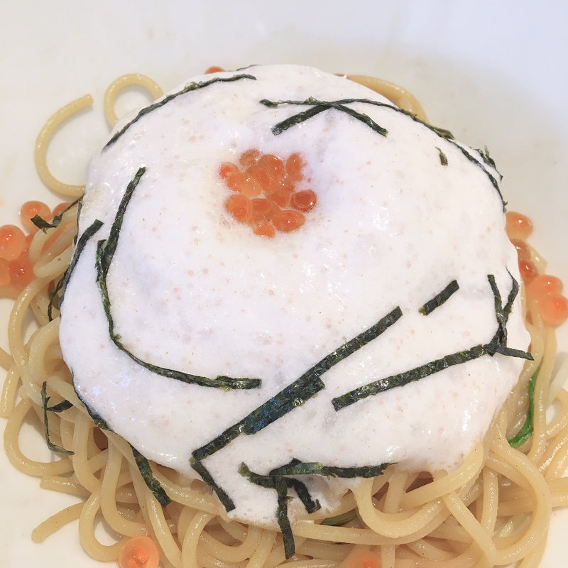 和風醤油のパスタ(ランチセット)(からふね屋CAFE あべのキューズモール店)