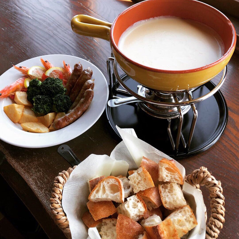 チーズフォンデュ(グラニットカフェ)