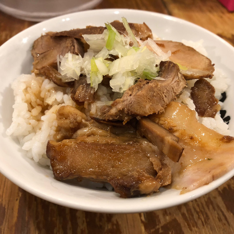 チャーシューごはん(とんこつらーめん てっぺん)