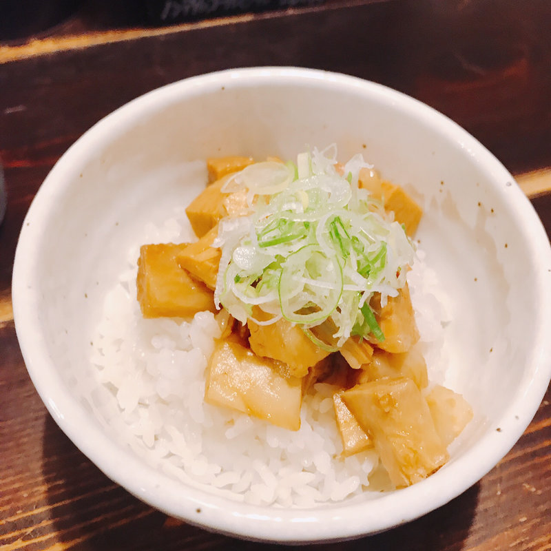 チューシュー丼(小)(如水 本店 （じょすい）)