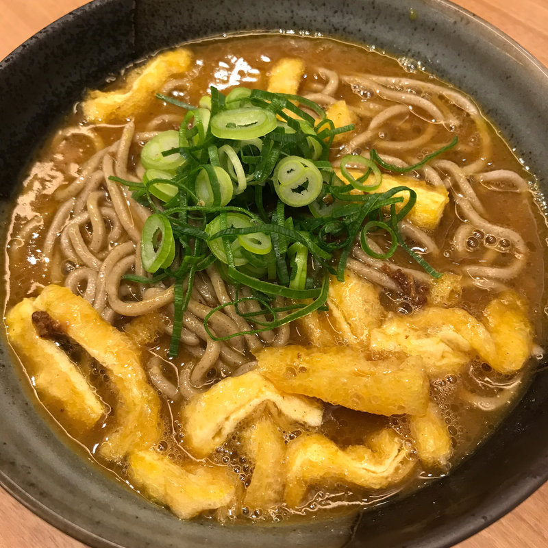 カレーそば(南海そば なんば2階店)