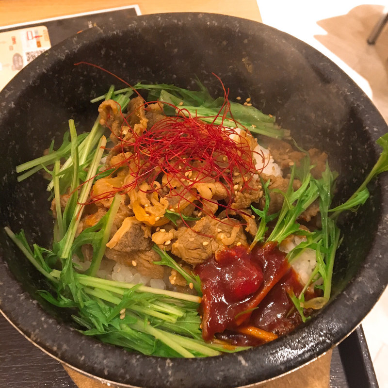 石焼プルコギビビンバ(東京純豆腐くずはモール店)