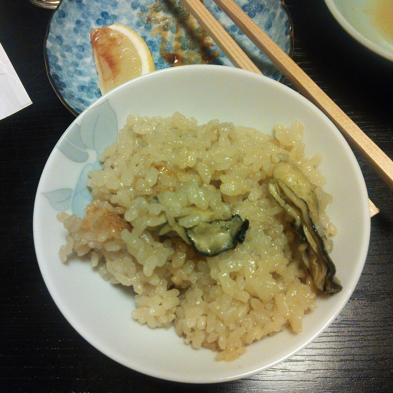 牡蠣ご飯(かき金 （かききん）)