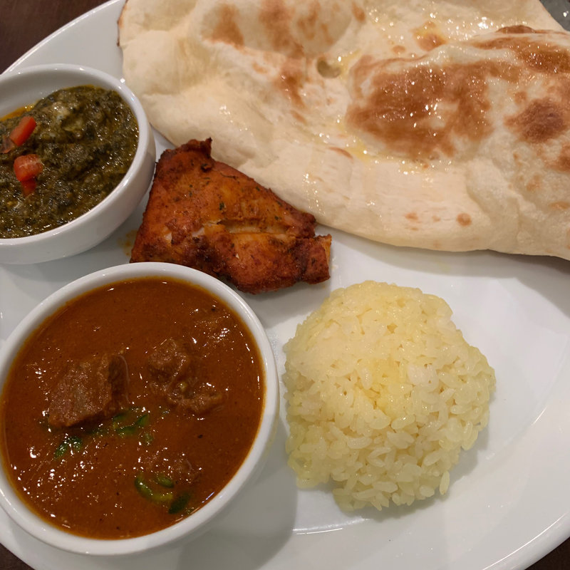 BBQカレーセット(ガネーシャダイニング)