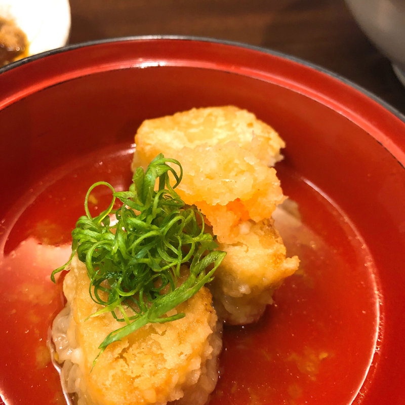 海老芋の揚げだし(酔心)