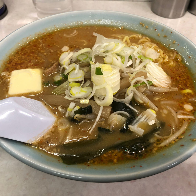 辛口味噌ラーメン(ラーメン芳蘭)