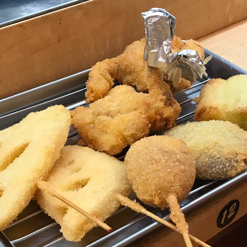 れんこん・じゃがいも・チューリップ・しいたけ・白ネギ(祇園囃子 なんばWalk)