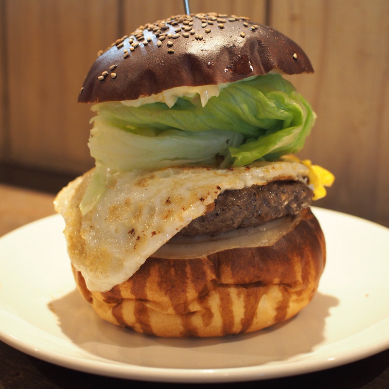 テリヤキエッグバーガー(ハングリーヘブン 福岡今泉店)