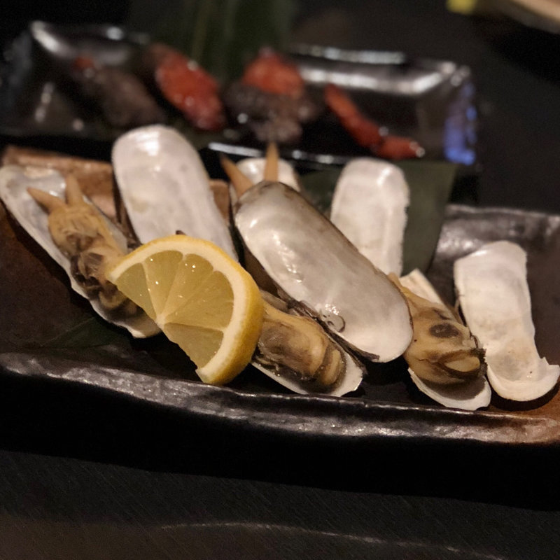 あげまき貝のバター焼き(博多 王道坊主)