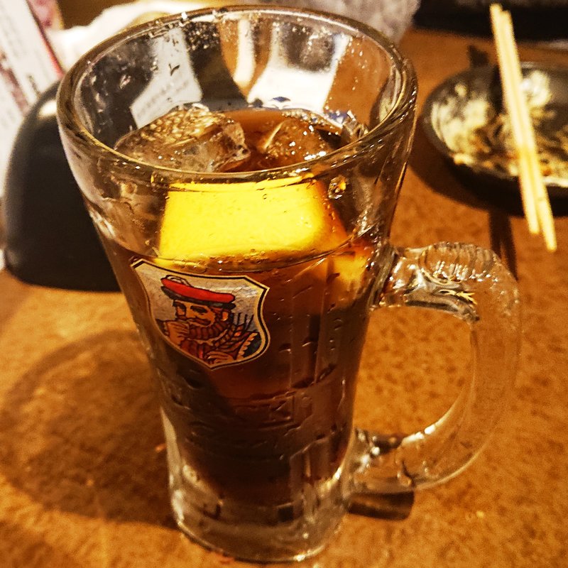コークハイボール(居酒屋 土間土間 武蔵溝の口店)