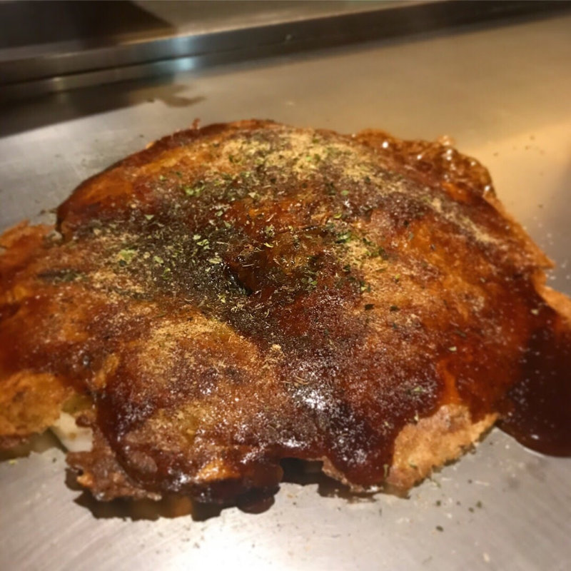 幻の油かすお好み焼き(花門亭 姫路駅前店)