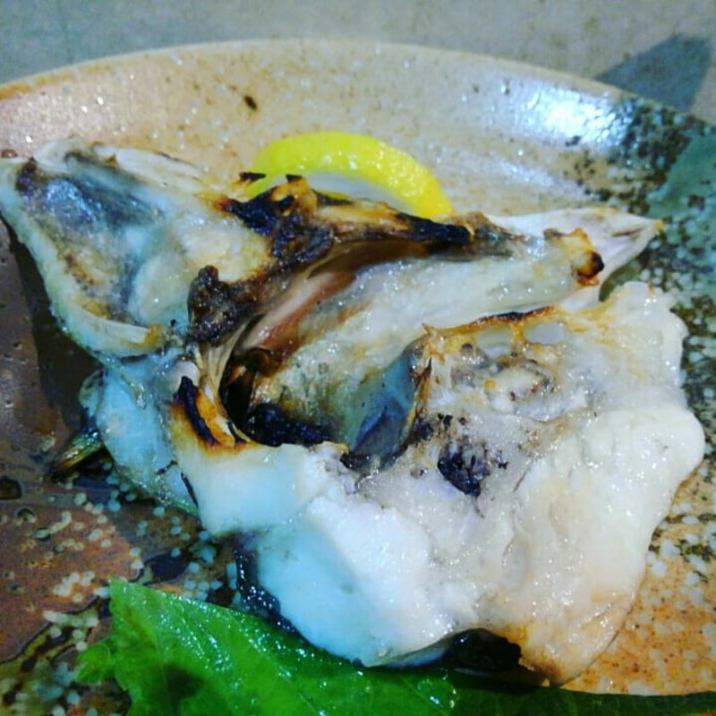 しまあじかま塩焼き(立ち呑み てんまや)