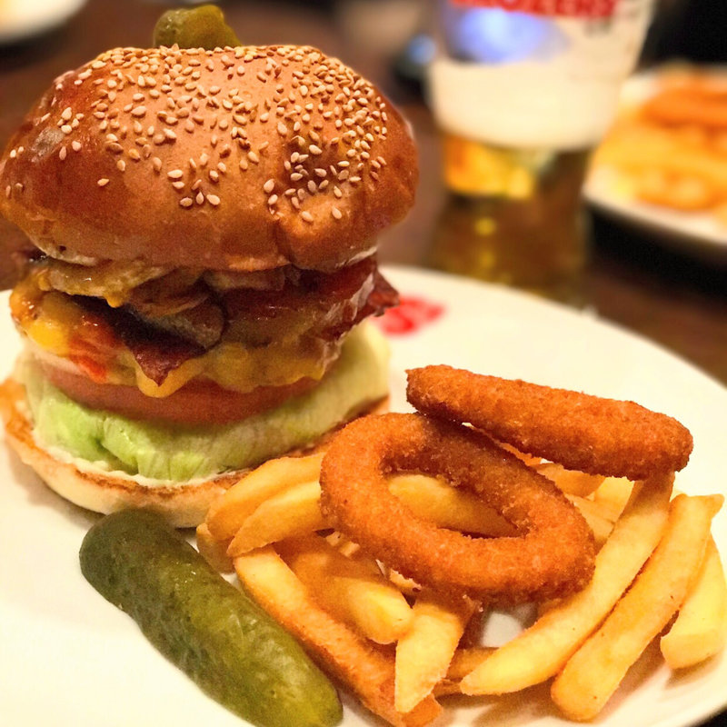 ベーコンチーズバーガー(ブラザーズ 人形町本店 （BROZERS'）)