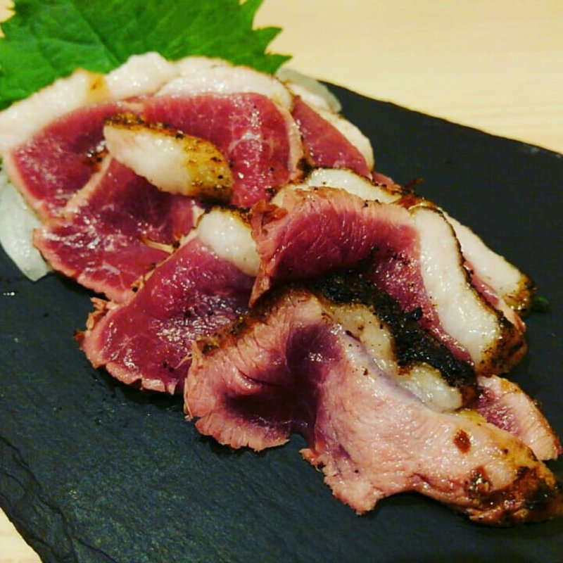 河内鴨たたき(元祖草鍋屋 和楽)