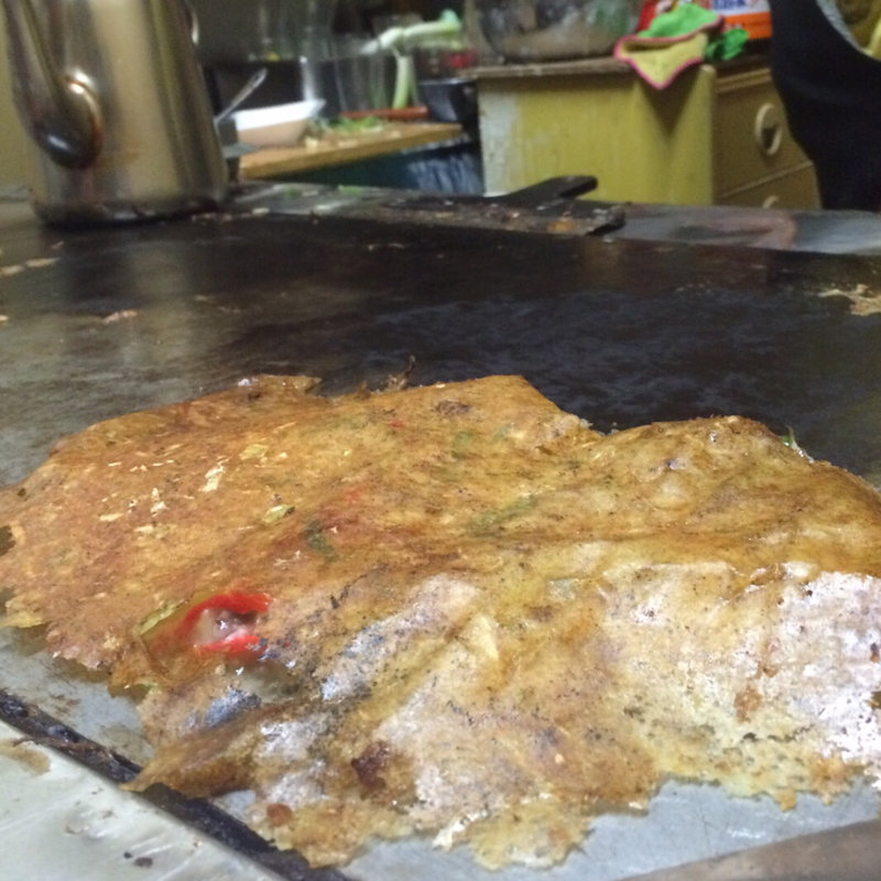 ぐじゃ焼(大)(お好み焼 森下)