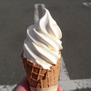 濃厚ミルクソフトクリーム(レストハウスみなの )