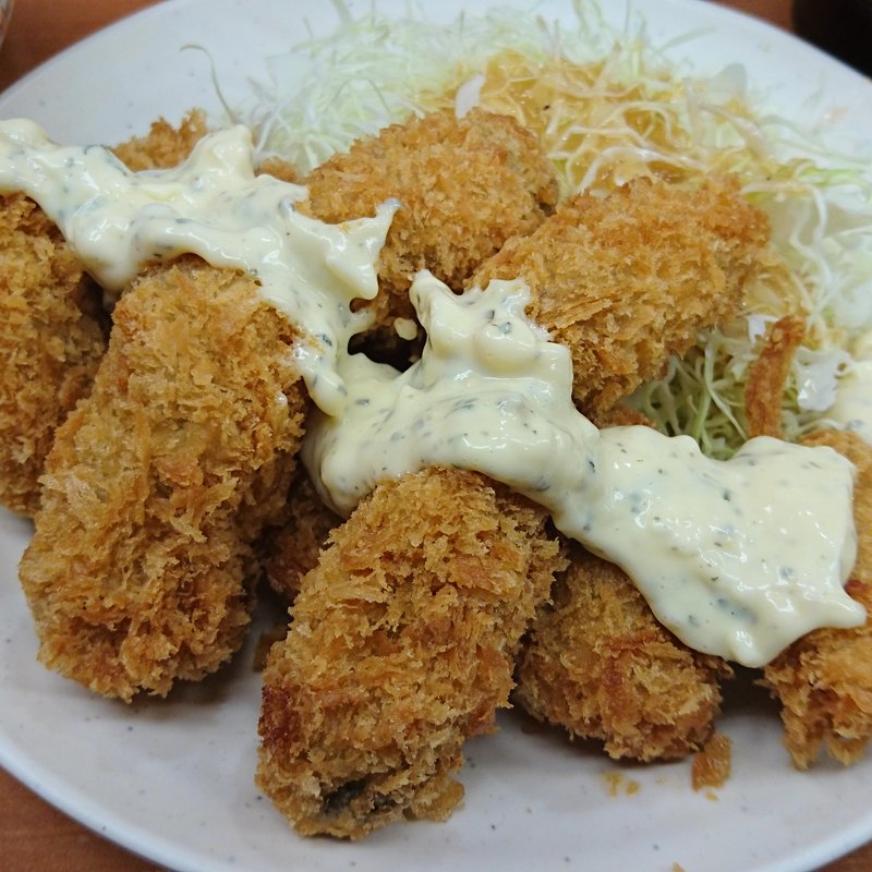 大盛りカキフライ定食(Sガスト 久喜駅店 （エスガスト）)