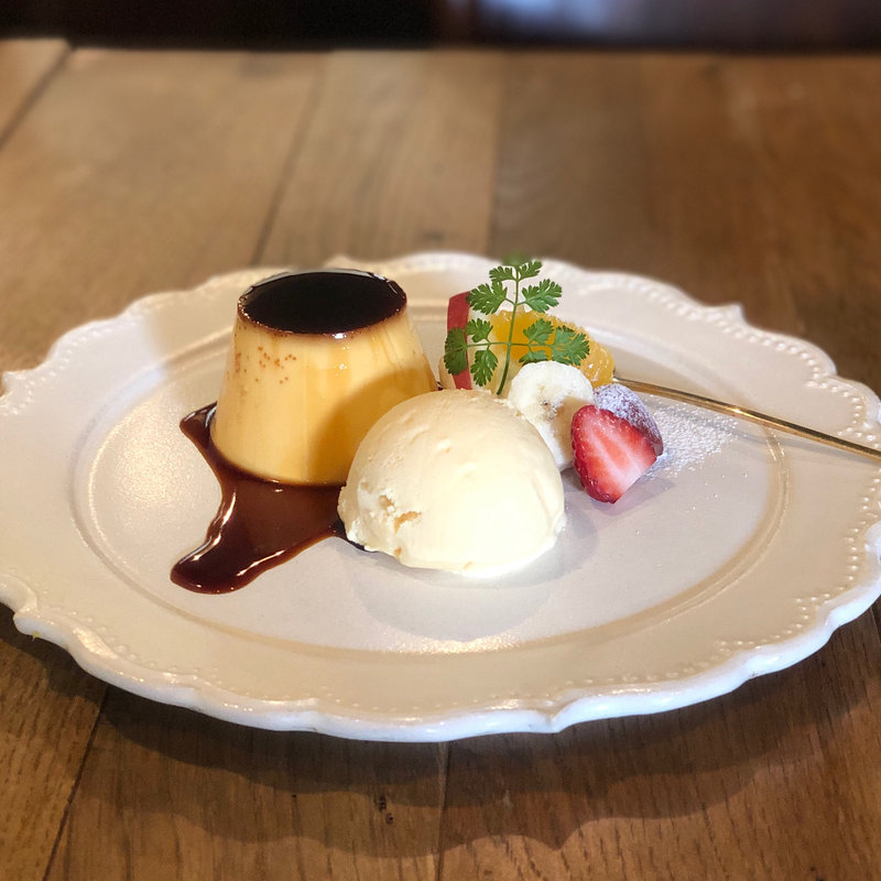 プリン・ア・ラ・モード(Pokkari)