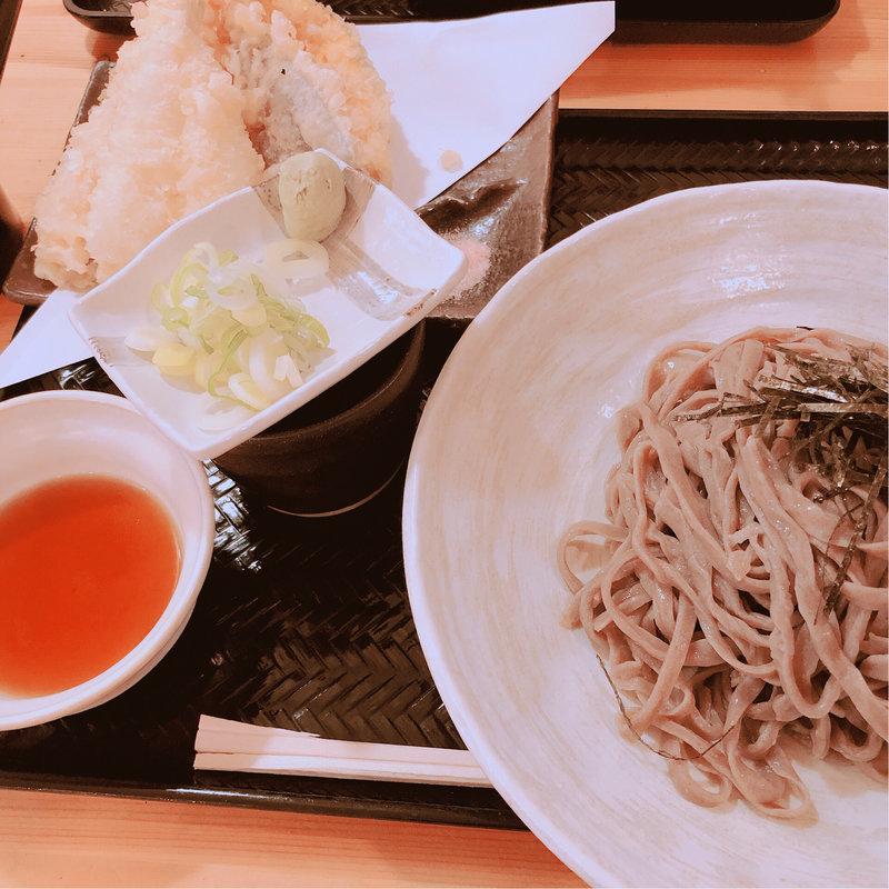 天ざる(手打ちそば さくら 大通店)