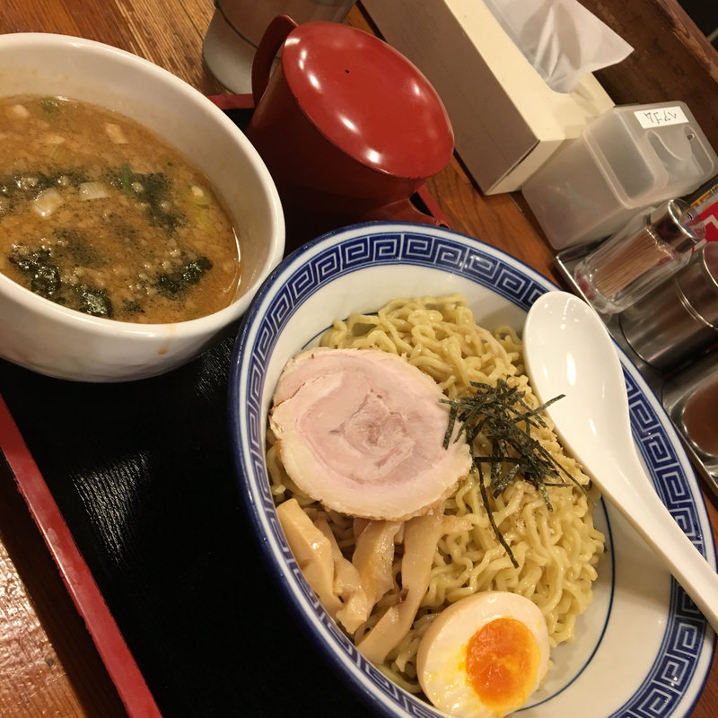 味噌豚骨つけ麺(麺家くさび)