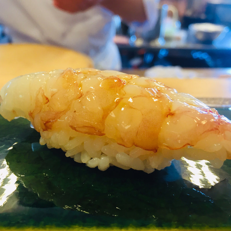 赤海老の握り(ゆう心)