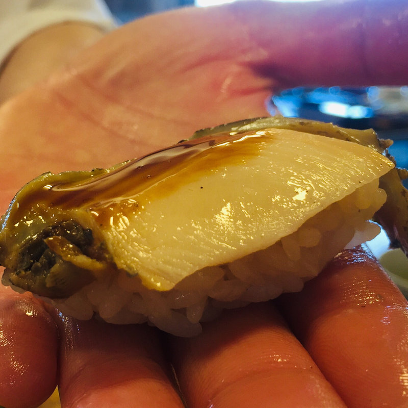 鮑の握り(ゆう心)