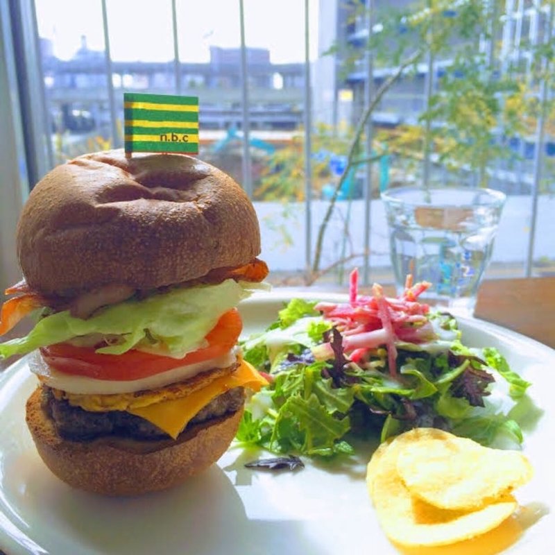 ハンバーガーSET(n.b.cafe （エヌビーカフェ）)