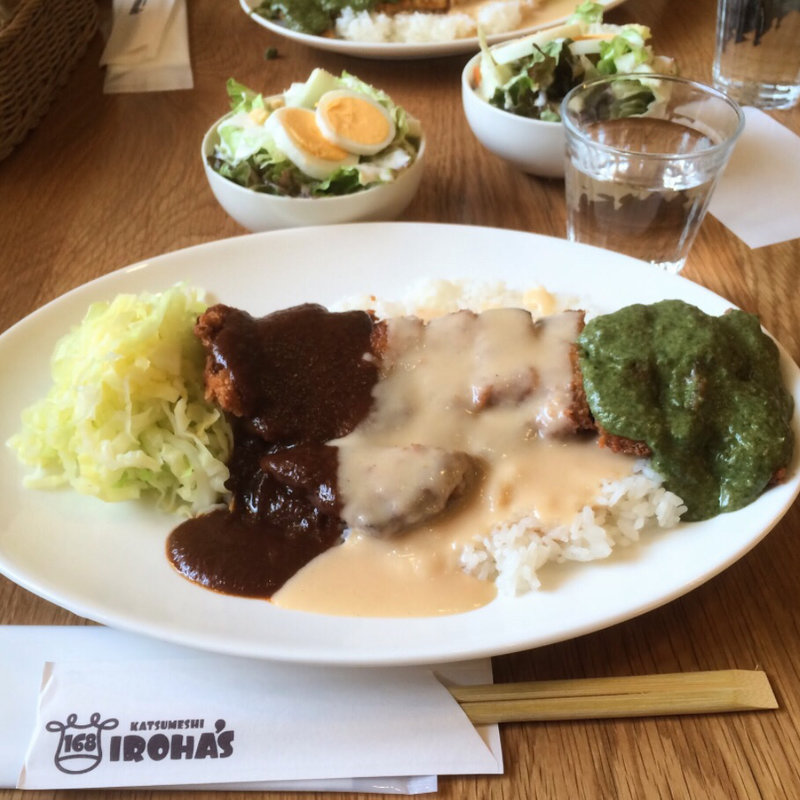 ポークヒレかつめし(トリプル)(かつめし いろはーず)