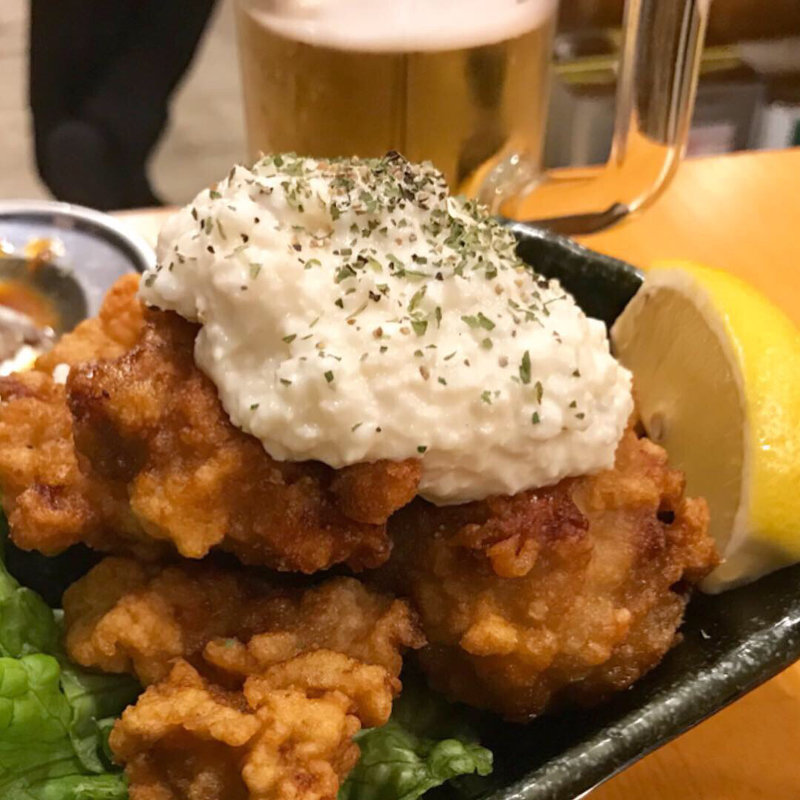 とりかららっきょタルタル(串カツ　寅卯 )