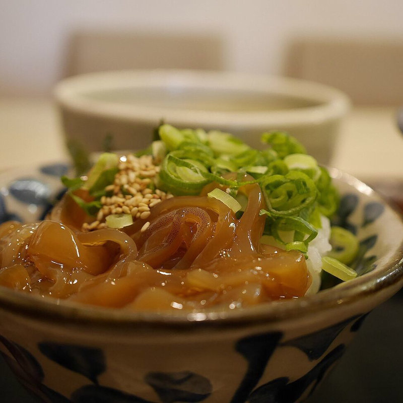 いか沖漬けごはん(手しごと讃岐うどん 讃々 （さんさん）)