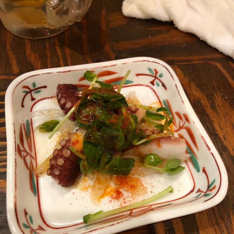 タコのカルパッチョ(多幸屋 )