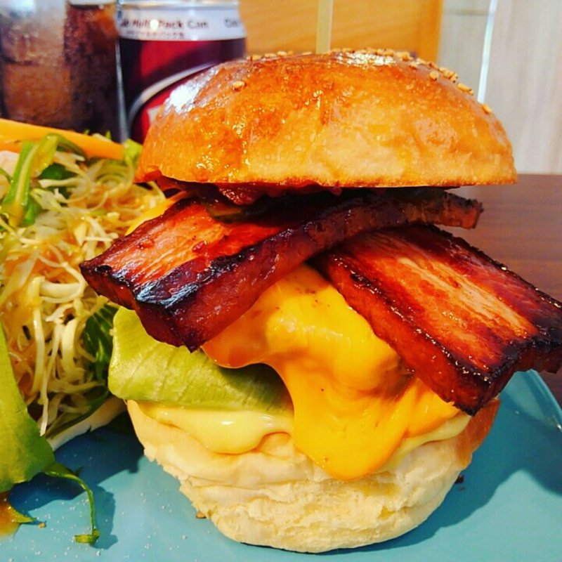 ベーコンチーズバーガーセット(CS BURGER (シーエスバーガー))