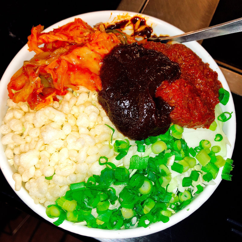 激辛もんじゃ(さくら亭)