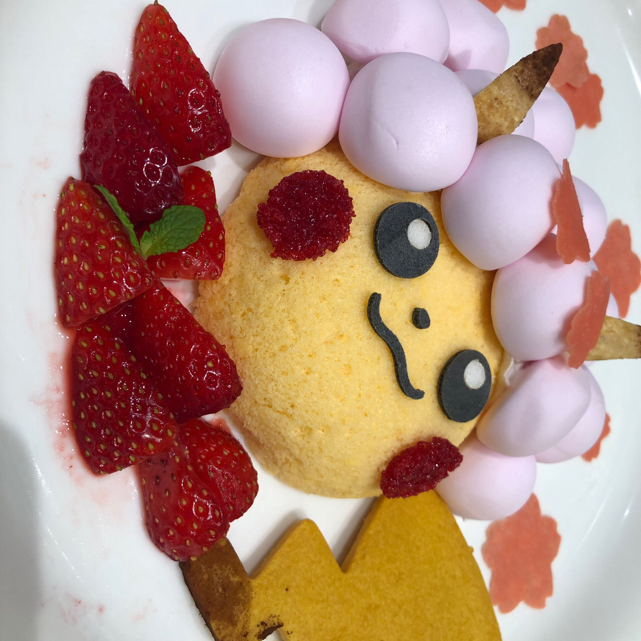 桜アフロのピカチュウのマシュマロケーキ ポケモンカフェ の口コミ一覧 おいしい一皿が集まるグルメコミュニティサービス Sarah