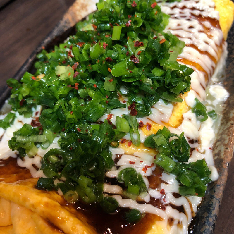 豚キムチ玉子巻(串かつ えいちゃん )