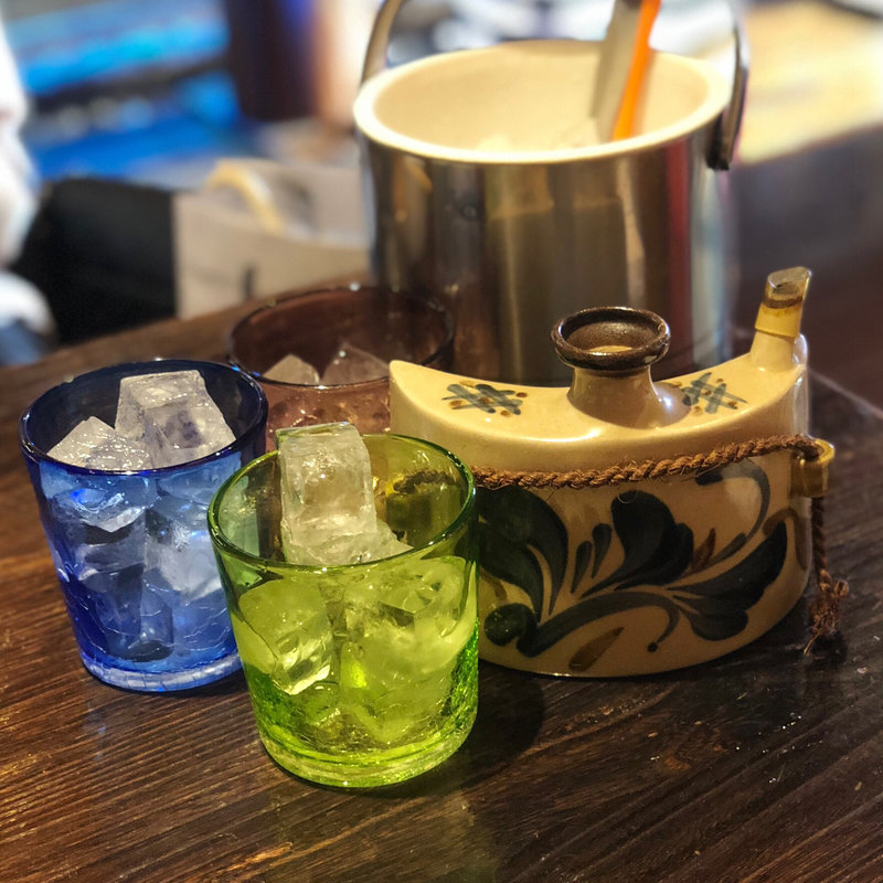 残波（黒）(沖縄料理　うみそら )