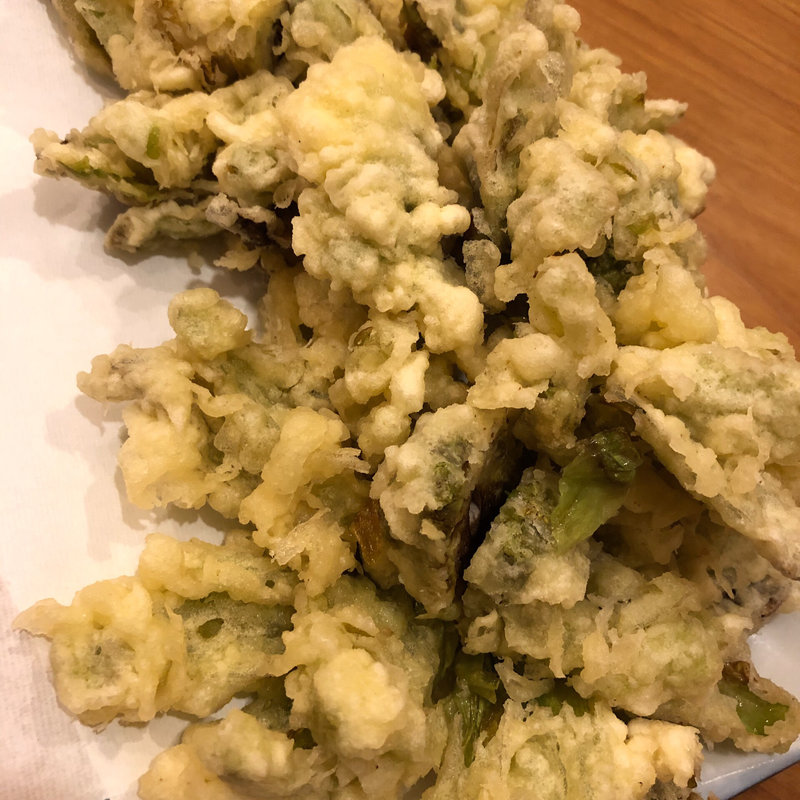 ふきのとうの天ぷら(はるな )