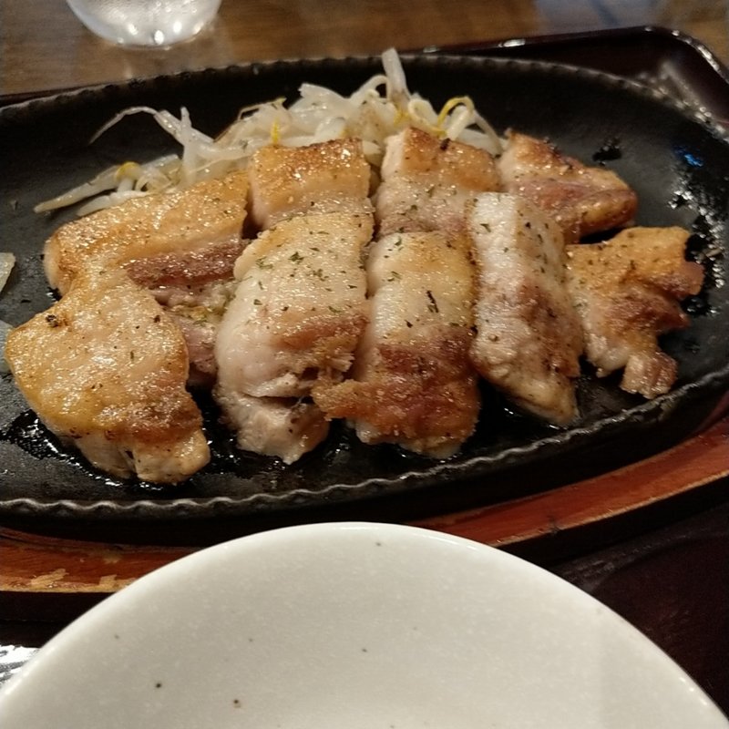 岩中豚ステーキ(夕煙 （ユウケブリ）)