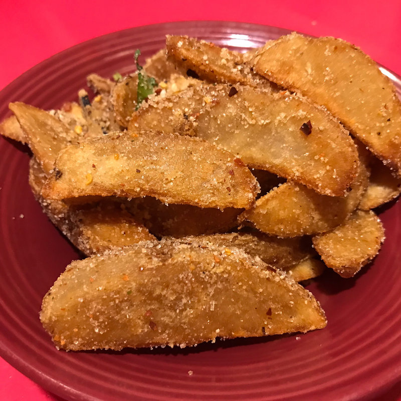 スパイシーポテトフライ(マンファラントード)(姫路のタイ屋台 玲)