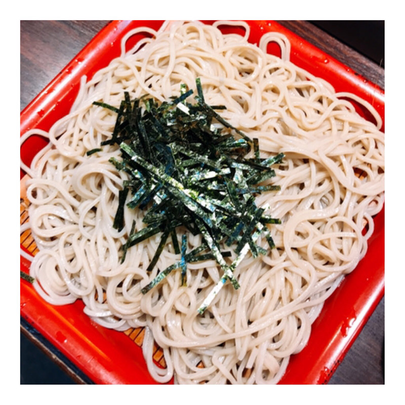 ざるそば(永坂更科布屋太兵衛 新宿地下鉄ビル店)