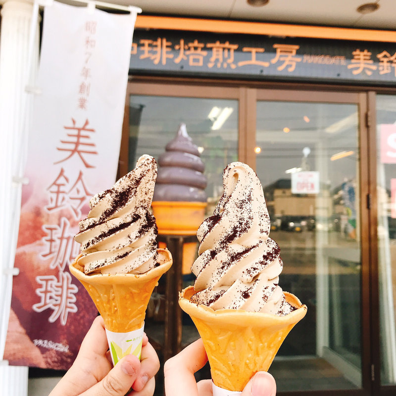 コーヒーソフト(函館美鈴 青森店 )