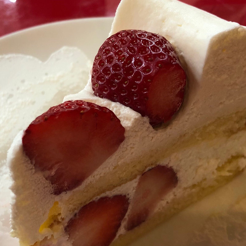 いちごのショートケーキ&ドリンクセット(イタリアン・トマト カフェジュニア MEGAドン・キホーテ長野店)