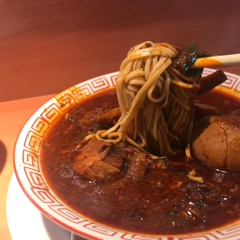 激辛ラーメン セット(Gracia)