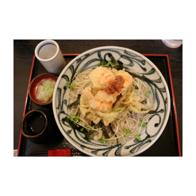 磯香みぞれかきあげそば(麺喰処 はっと庵 )