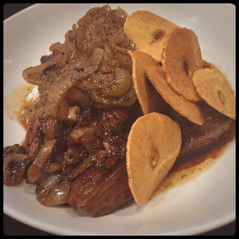 ハラミステーキ(ステーキてっぺい 五反田店)